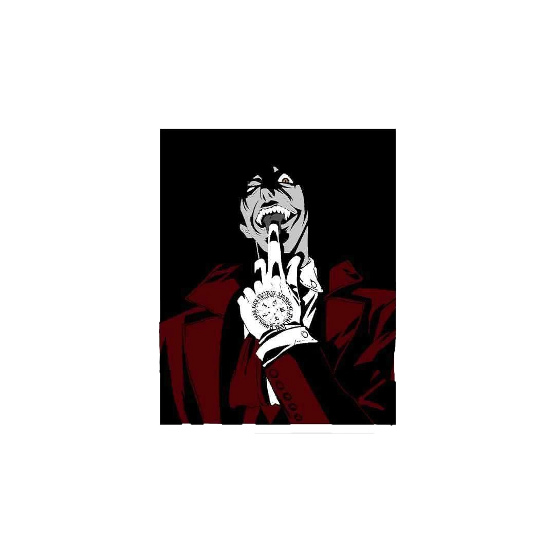 Alucard Hellsing Sticker
